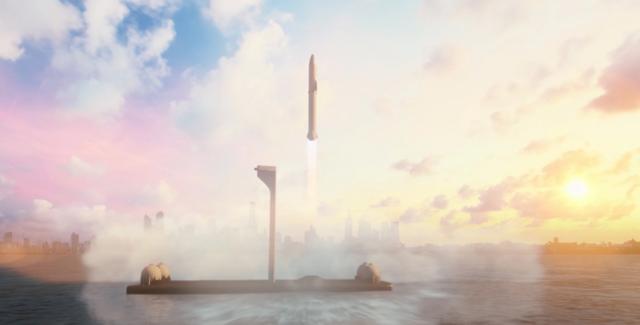 SpaceX海上发射台今年下半年或能运营：由漂浮钻井平台改造 