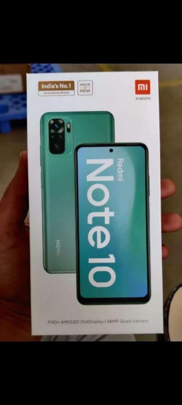 红米Note 10真机上手视频曝光 即将登陆印度市场 