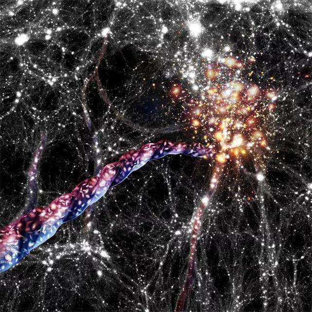 受神秘力量支配？科学家发现大量星系正围绕着多条轴线高速旋转