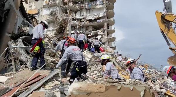 已48小时，迈阿密倒塌大楼失踪人员寻找未获进展