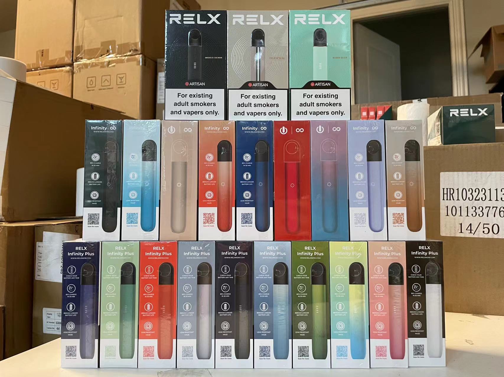 Relx现货一站式vape服务 群微信二维码